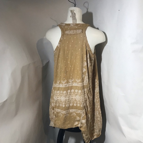 Magnolia Pearl Yellow Lace Paisley Dress - Picture 7 of 8